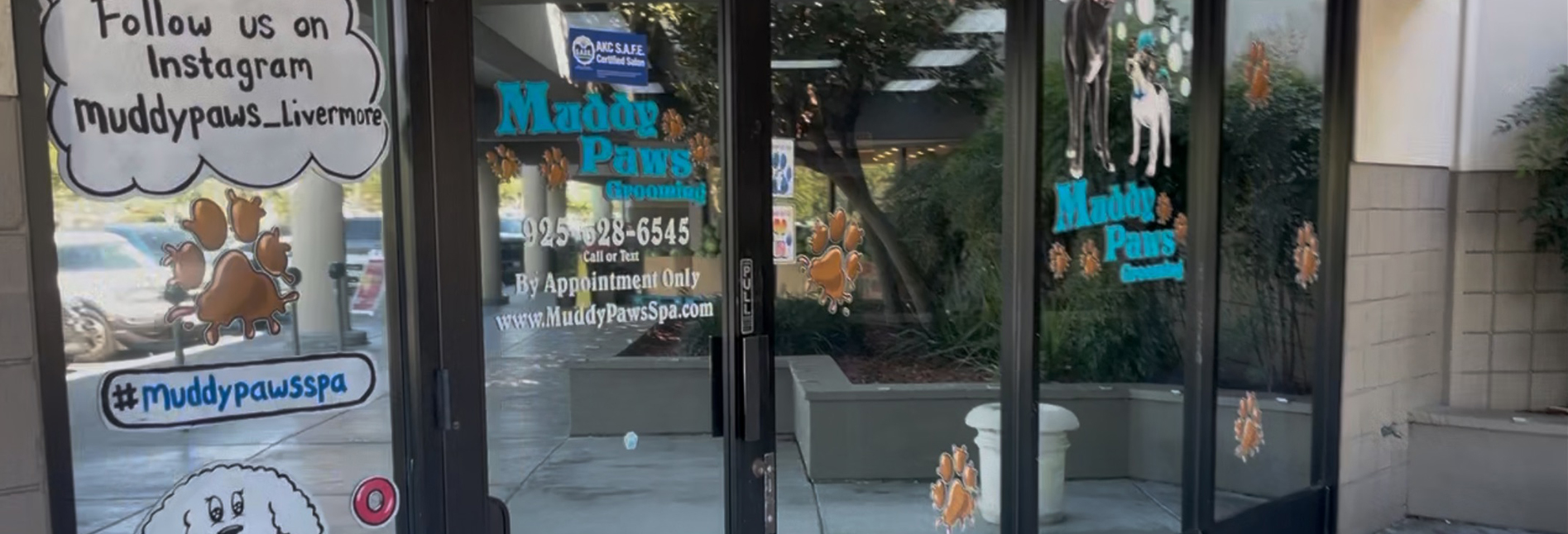 Muddy Paws Spa Livermore CA Location